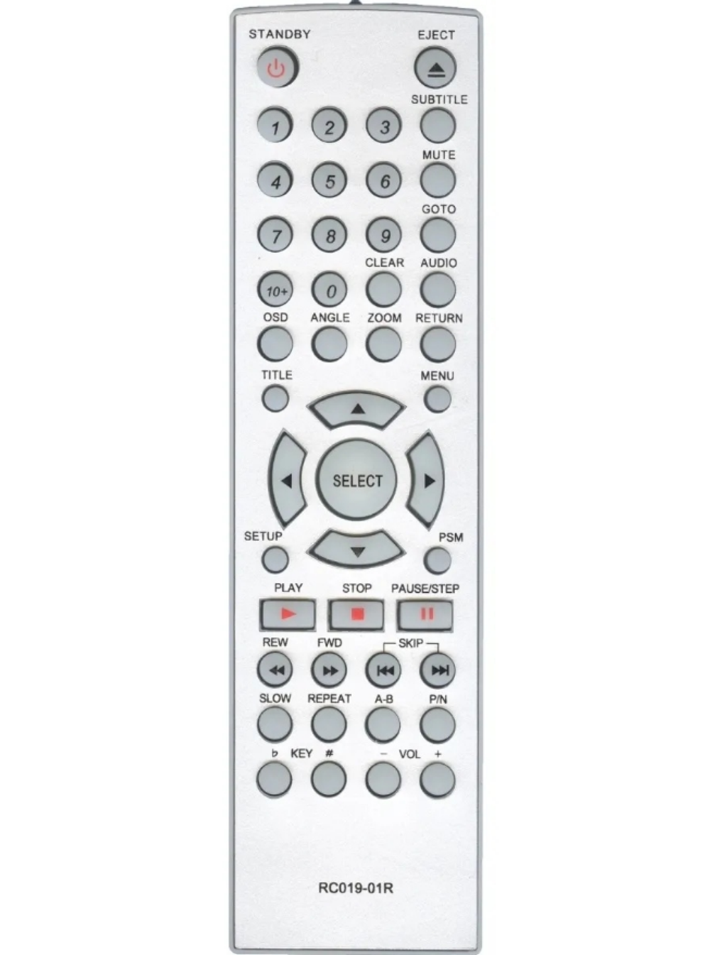 Пульт для BBK RC-019-01R DVD