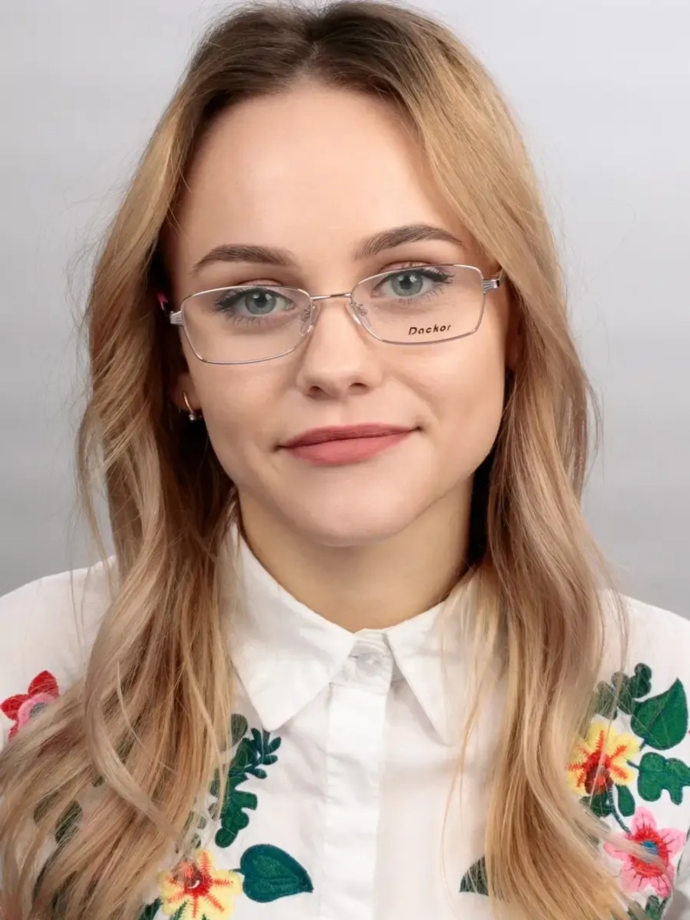 Оправа для очков для зрения женская металлическая