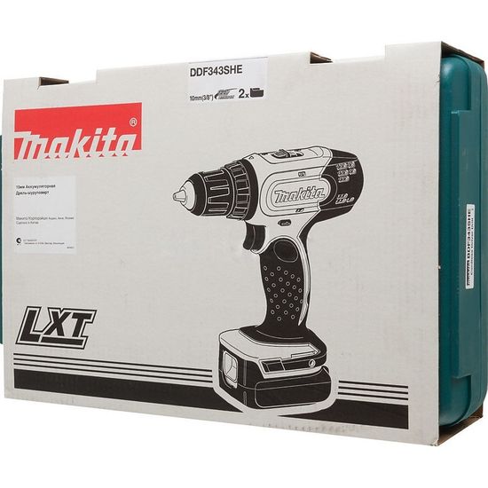 Аккумуляторный шуруповерт "MAKITA" DDF343SHE