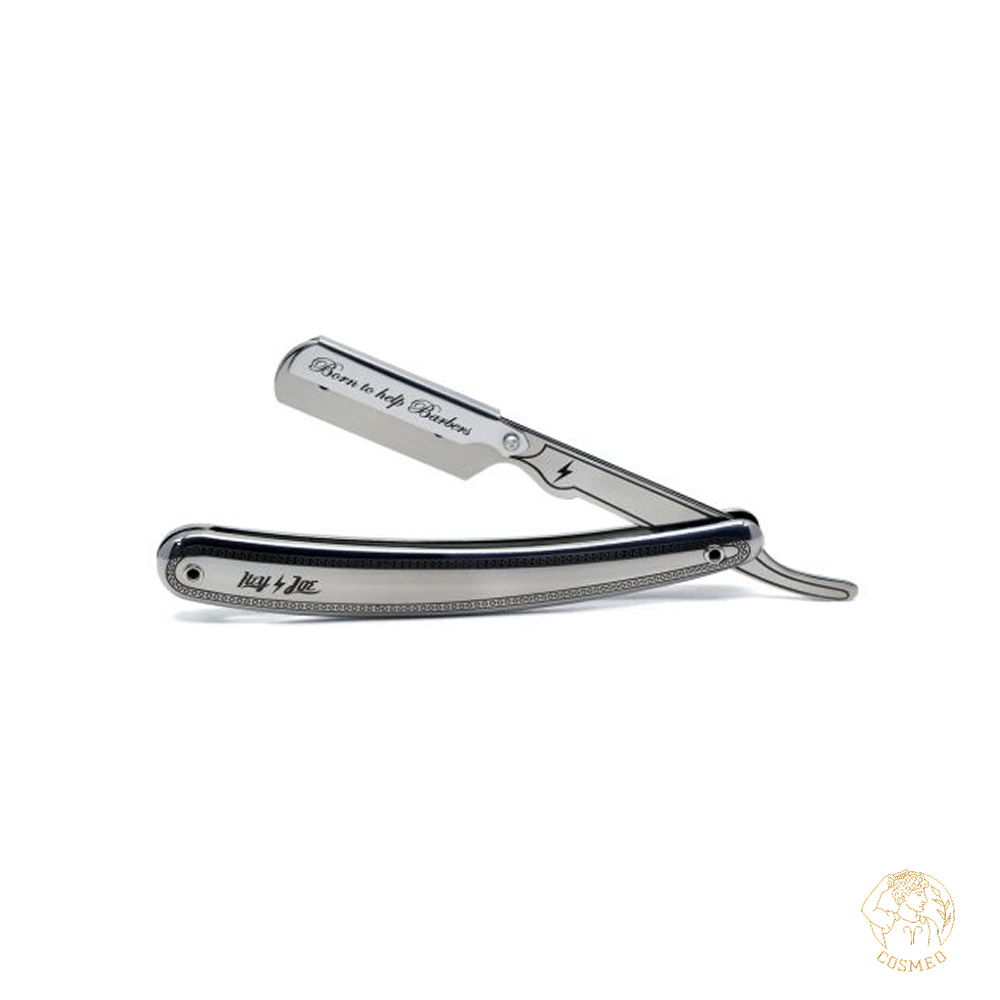 Premium Classic Razor Silver - шаветка/ опасная бритва, классическая бритва премиум-класса, серебристая