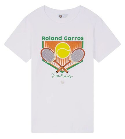 Мужская теннисная футболка Roland Garros Sullivan T-Shirt - белый
