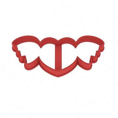 Форма "Сердце с крыльями"