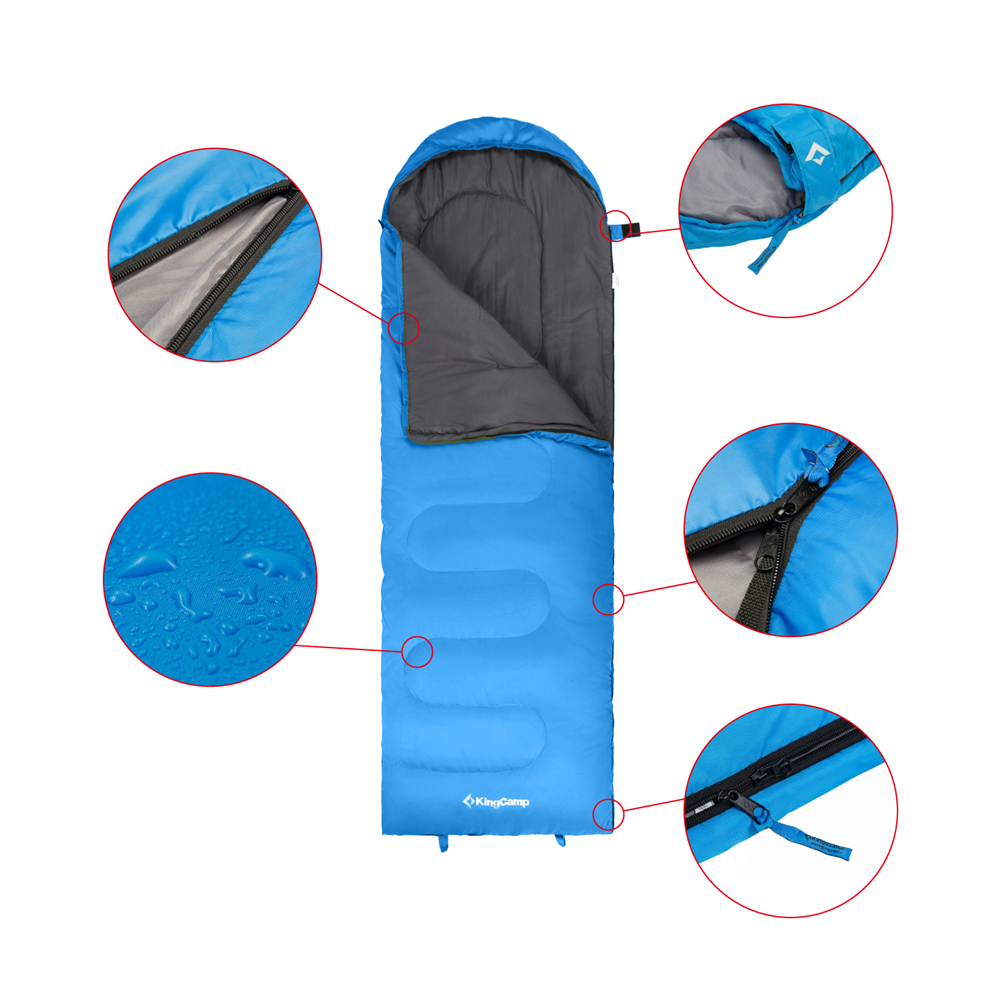 СПАЛЬНЫЙ МЕШОК KINGCAMP 3222 OASIS 250XL -3C