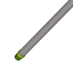 Черенок рукоятка для инвентаря 120 см, еврорезьба, металлопластик, цвет ассорти, YORK, 91020