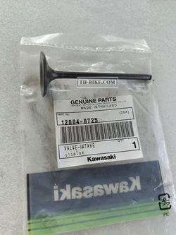 12004-0725. VALVE-INTAKE. Kawasaki KLX250