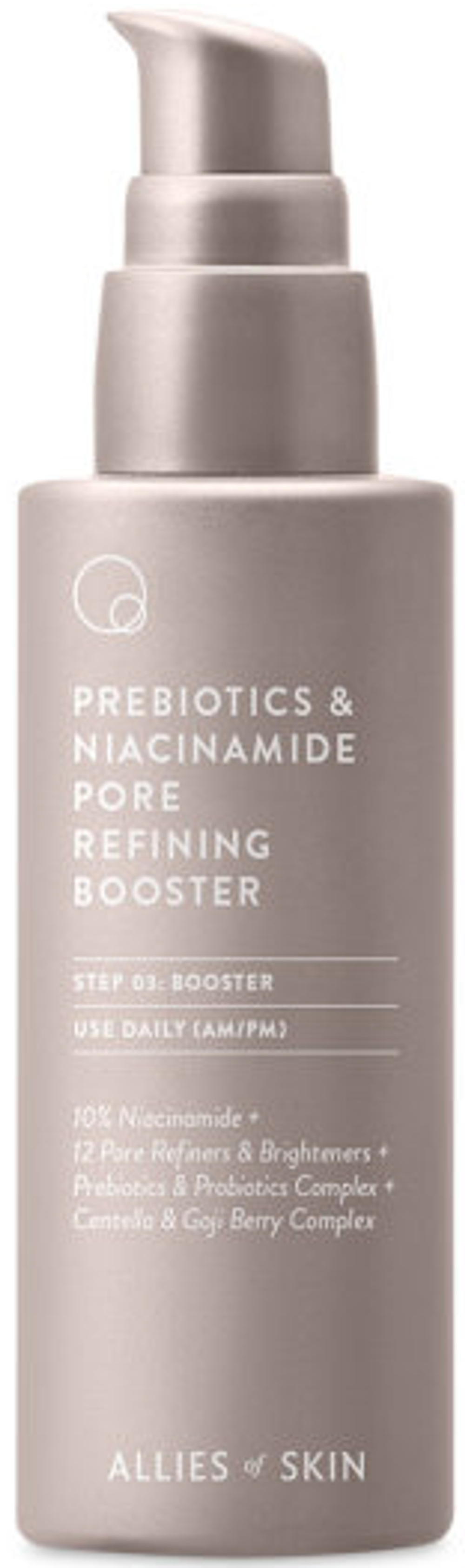 Allies of Skin Prebiotics & Niacinamide Pore Refining Booster антиоксидантная сыворотка 50мл