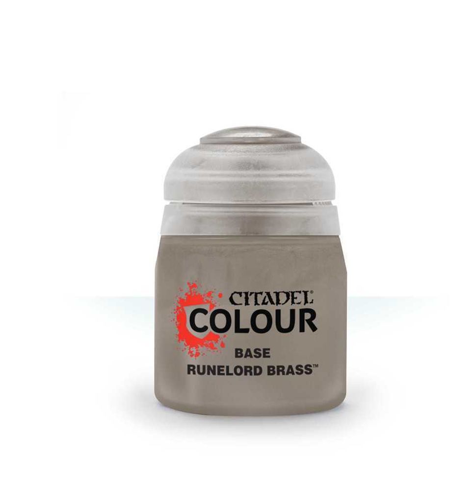 Краска акриловая Citadel Base 12мл. - Runelord Brass