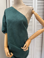 Хлопковый жаккард Изумруд