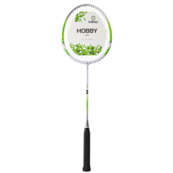 Ракетка бадм. TORRES Hobby1, BD20504, для начинающ.,стал. стерж и обод, со струнами