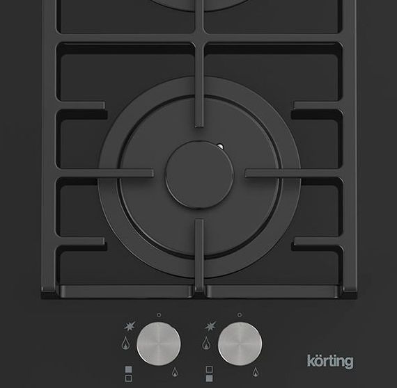 Газовая стеклянная варочная панель Korting HGG 3825 CN