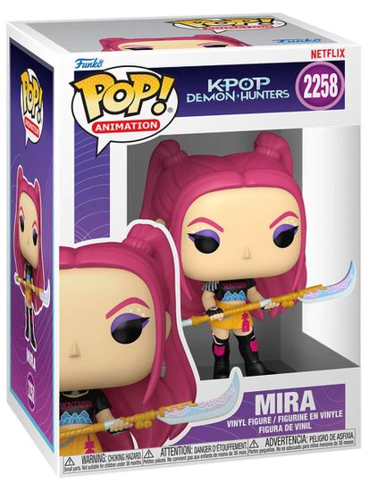 Фигурка Funko POP! Animation KPop Demon Hunters Mira (2258) 95266 / Фигурка Фанко ПОП! по мотивам мультсериала "Кей-поп-охотницы на демонов", Мира