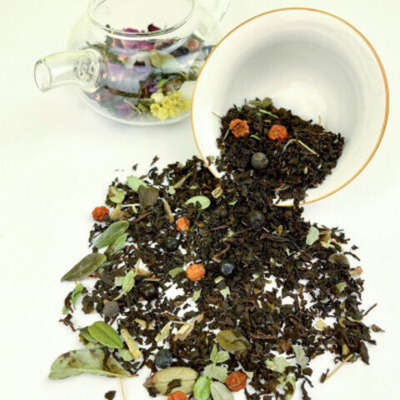 Черный чай BERRY-TEA "Для Мужчин" | 18гр для стакана | Эконом