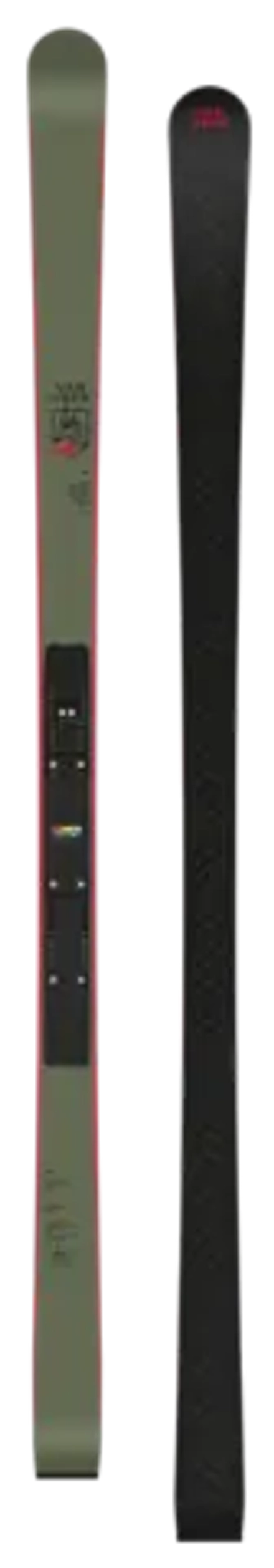 VAN DEER 24/25 спортцех гигант R-25 PRO RS с пластиной LOOK R22 WC khaki w/ R22 WC 183 см без креплений/ с креплениями SPX 15/ с креплениями SPX 12