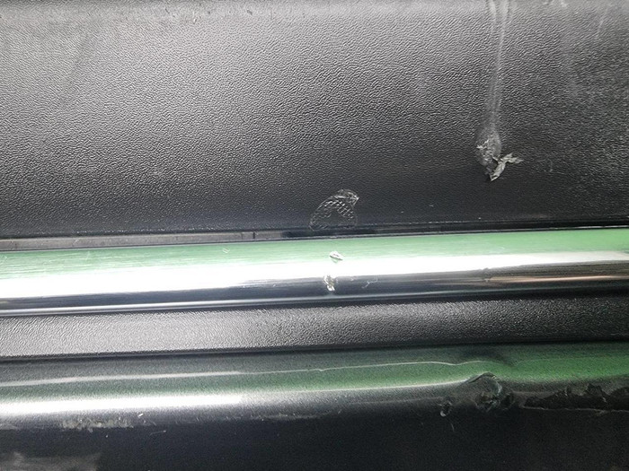 Юбка заднего бампера Faw Bestune T55 (2021-н.в.)