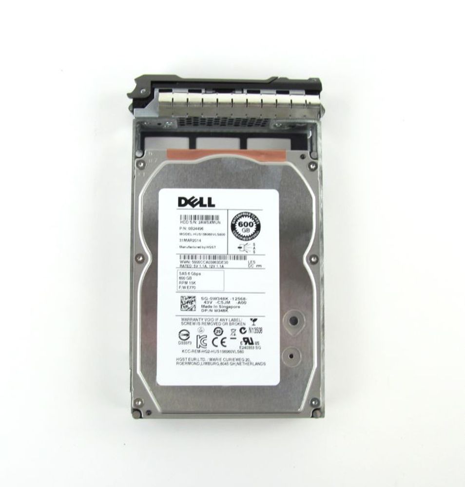 Жесткий диск Dell HGST ULTRASTAR 15K600, 600GB 0W348K