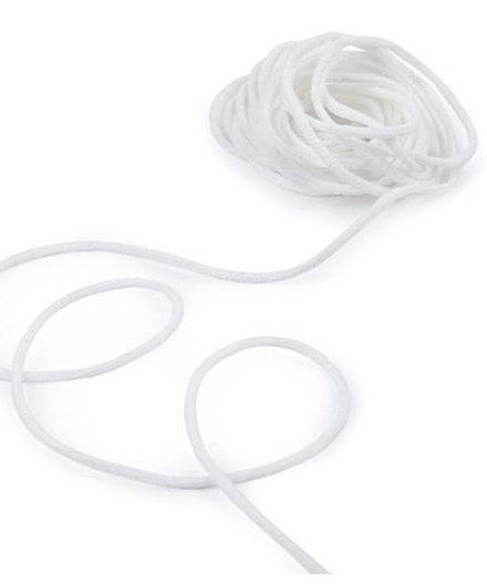 Шнур "BLITZ" 2.5 мм ECB-025 эластичный , белый