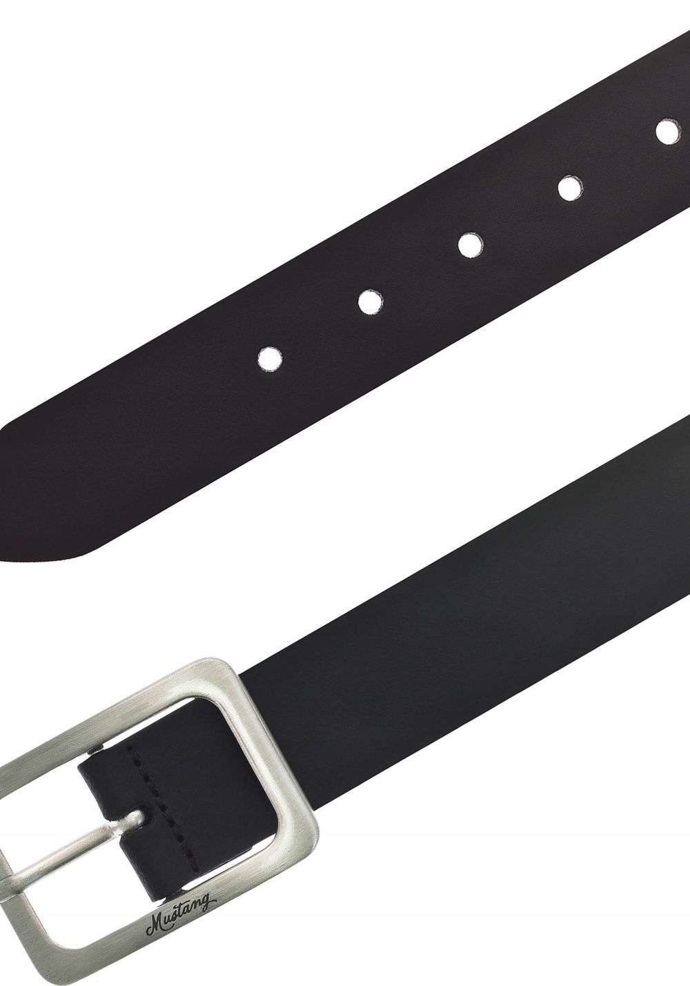 Ремень 35 mm with buckle in brushed silver MW3068L25-0790