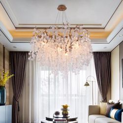 Подвесная Люстра Ручной Работы Fairytree Round D80 By Imperiumloft