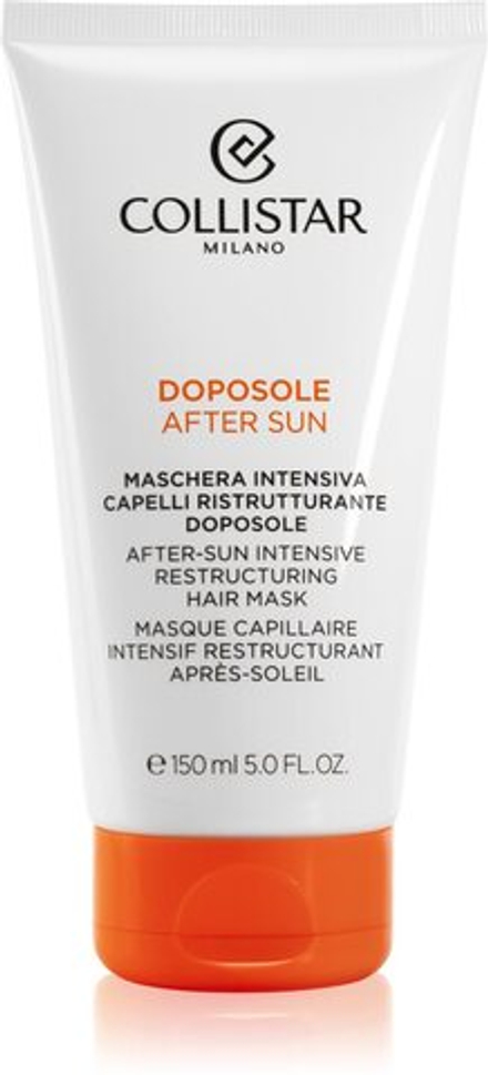 Collistar Special Hair In The Sun After-Sun Intensive Restructuring Hair Mask - маска для волос, подвергшихся вредному воздействию солнечных лучей /   150  ml  / GTIN 8015150260572