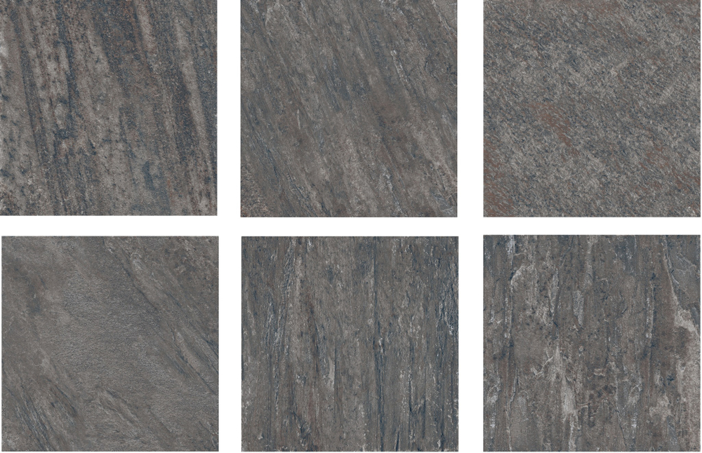 Керамогранит Estima Rock RC03 40.5x40.5 см 1.804 м² неполированный цвет коричневый