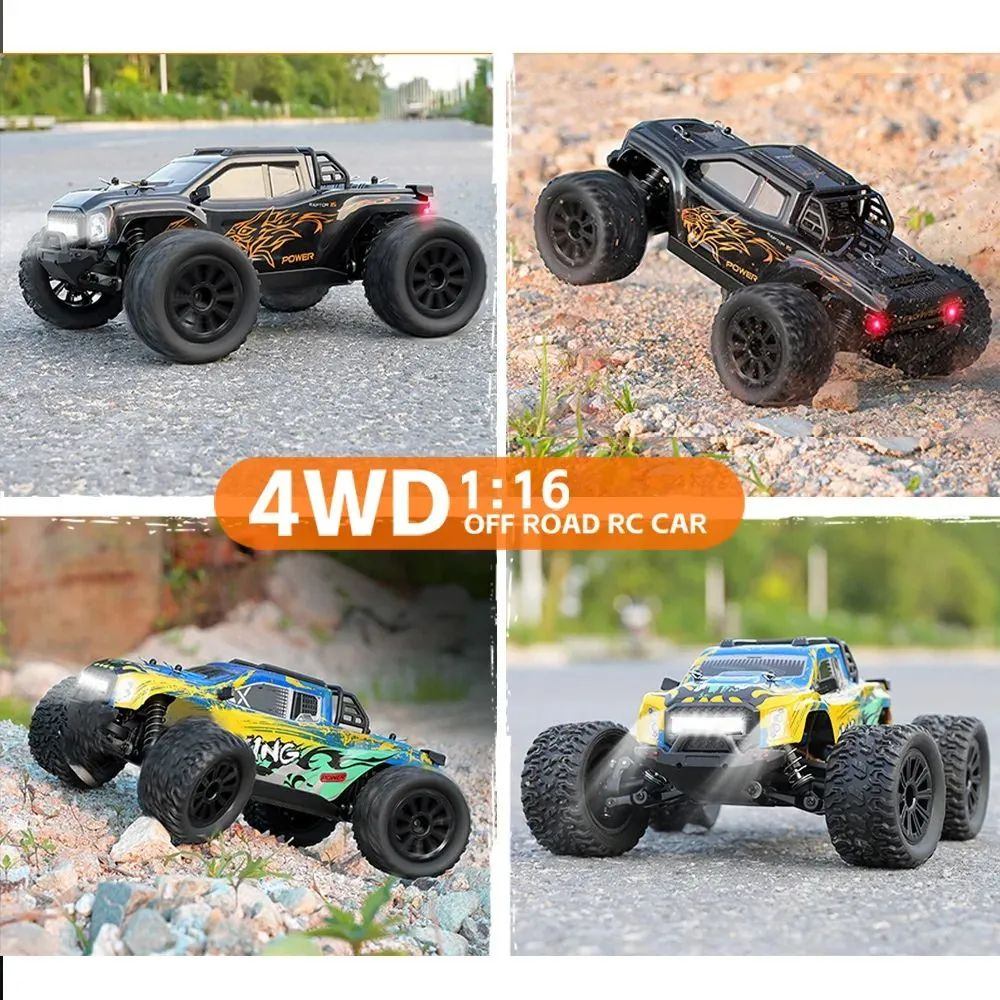 Машинка на радиоуправлении WLTOYS 164018, 1/16, 35 км/ч, 4WD, полный привод