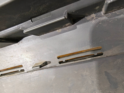 Бампер задний + юбка заднего бампера Skoda Kodiaq 16-22 Б/У Оригинал 562807421