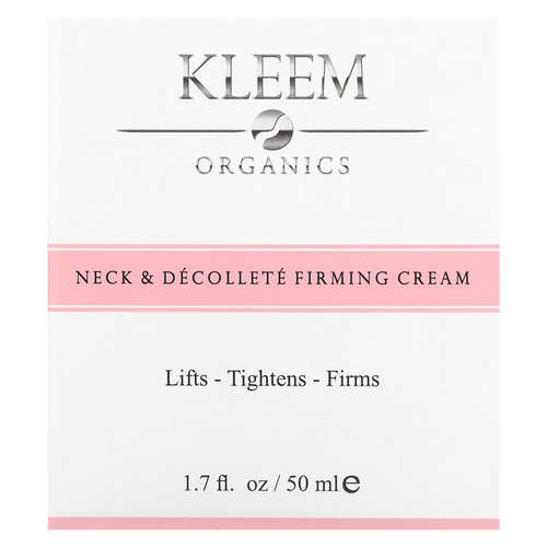 Kleem Organics, подтягивающий крем для шеи и декольте, для всех типов кожи, 50 мл (1,7 жидк. унции)