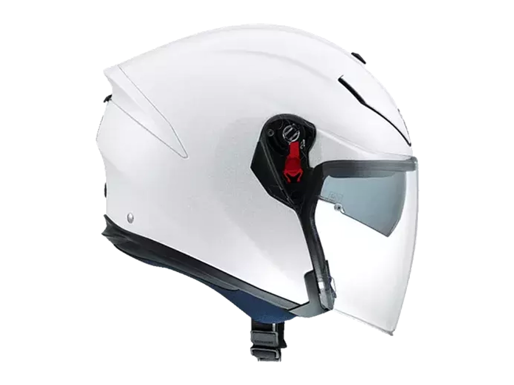 AGV K-5 JET PEARL WHITE