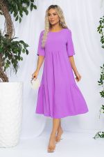 Платье Воздушный поцелуй (сирень) П13094-18М LT Collection