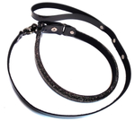Ошейник Sitabella Гламур с поводком чёрный