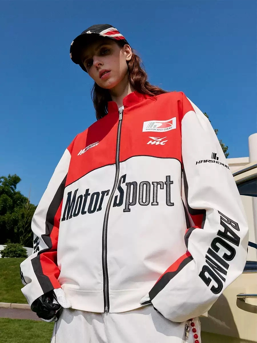 Куртка HARSHandCRUEL "Motorsport" Nylon Racing Jacket