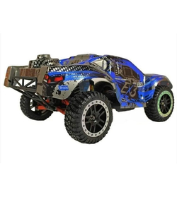 Радиоуправляемый шорт-корс Remo Hobby EX3 UPGRADE (синий) 4WD 2.4G 1/10 RTR