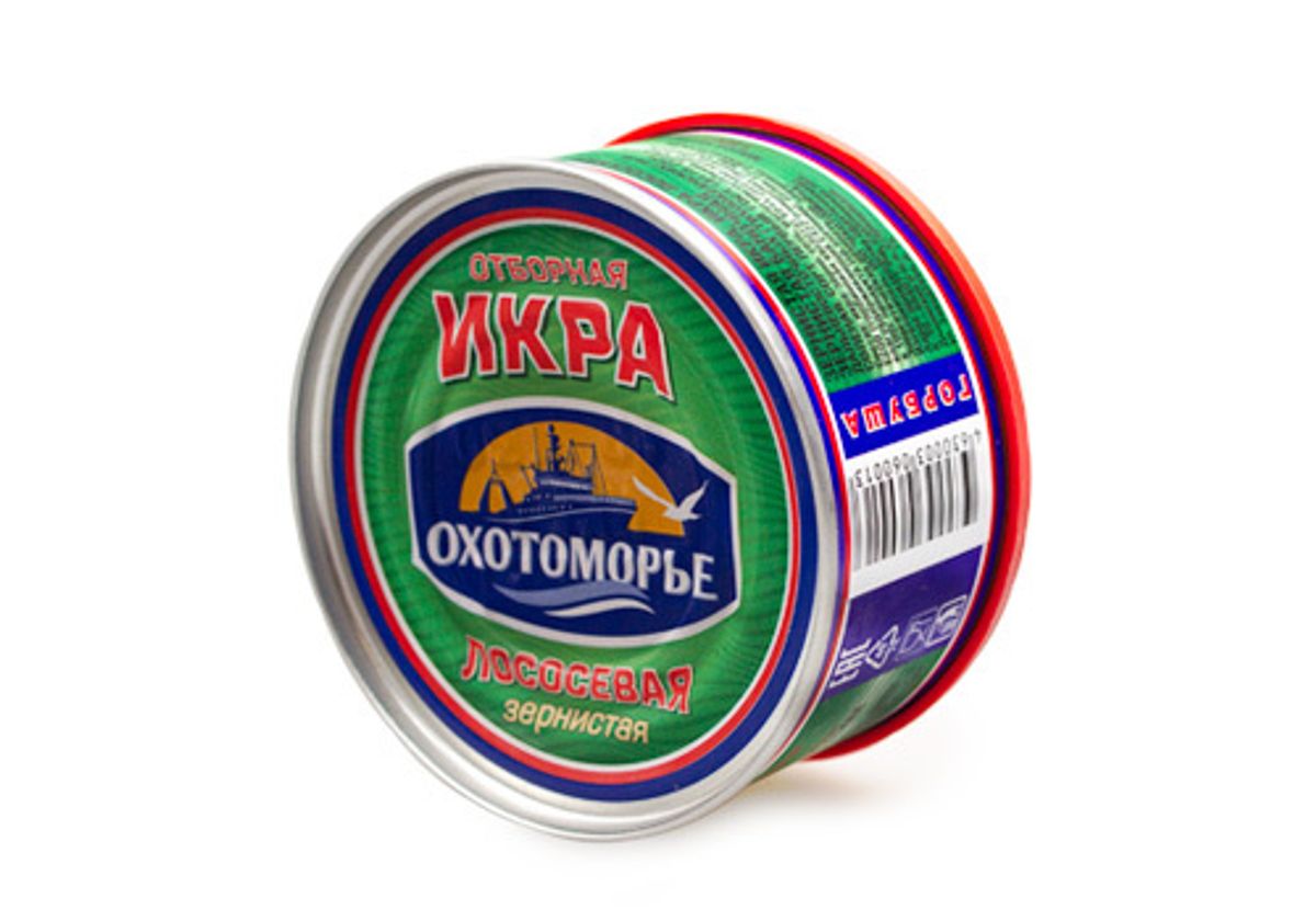 Икра красная лососевая ГОСТ, 140г