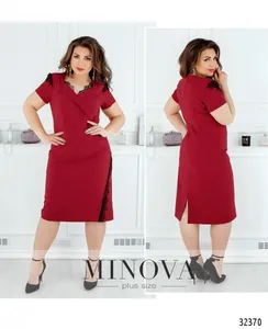 Платье 363-красный Minova