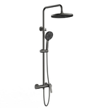Душевая стойка Arco VSFS-4AR1GM с изливом, вороненая сталь, , шт