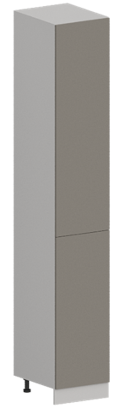 Кухня Модуль ШП 400Н Графит / Теплый серый