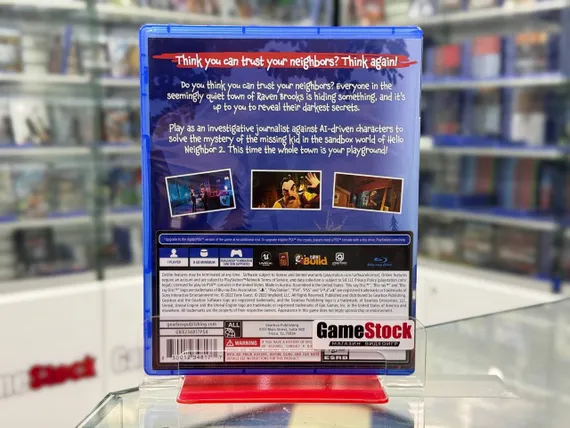 PS4 Hello Neighbor 2 / Привет Сосед 2 Б/У (Русские субтитры) CUSA-33399