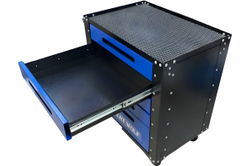 Инструментальная тележка GWT-B5 (5 ящиков, колеса с тормозом, синяя)