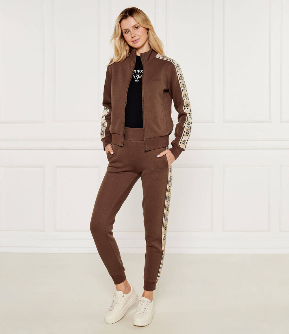 Худи BRITNEY GUESS ACTIVE - коричневый(V2YQ16 KB3P2)