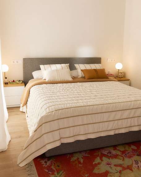 Кровать c подъемным механизмом Nahiri 160x200 см, серая