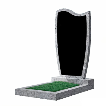 Памятник фигурный со вставкой (Black) JD-17 (комплект)