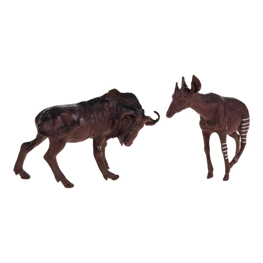 Набор диких животных 4шт, пакет DY618-43