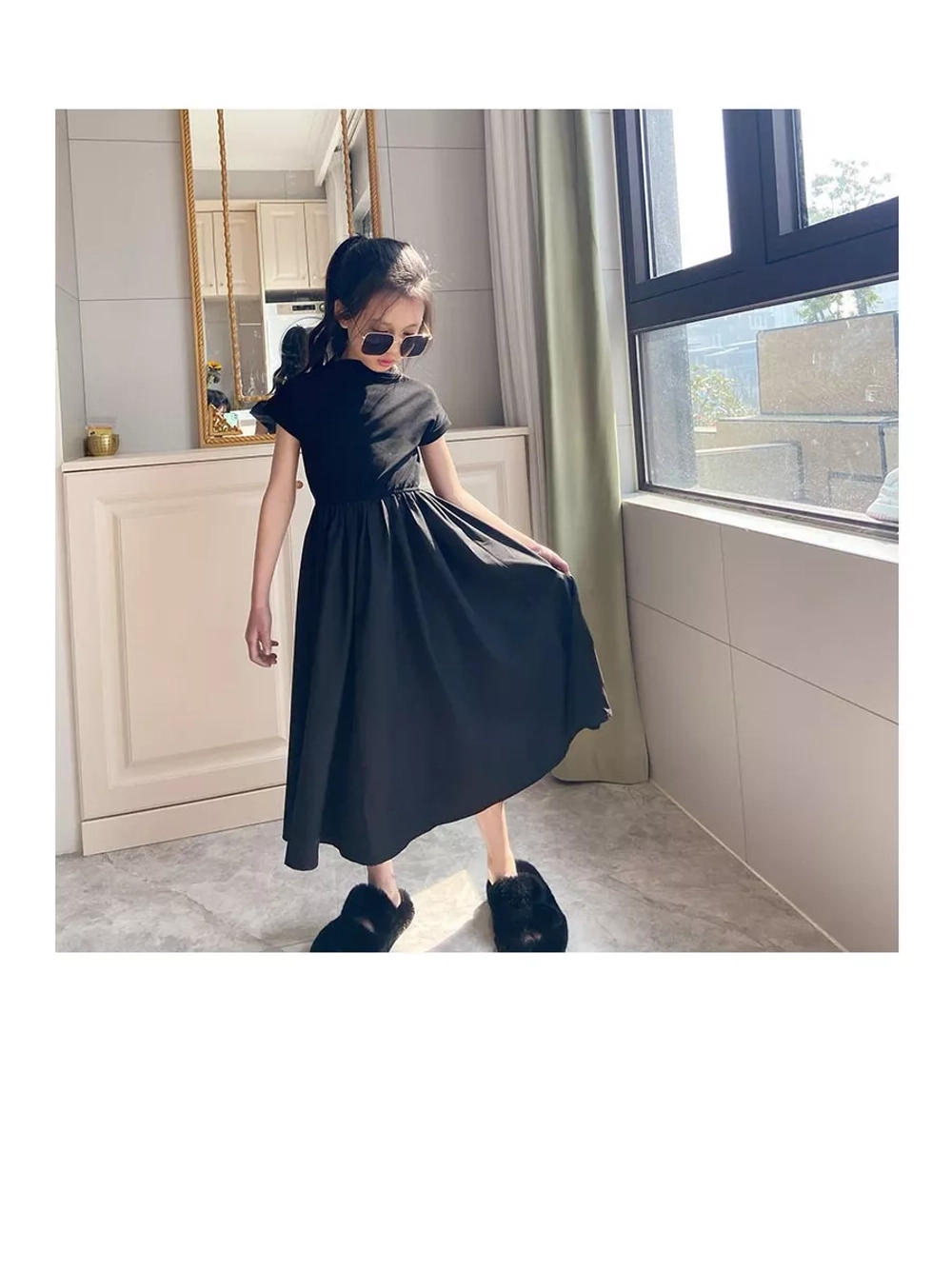 Платье длинное