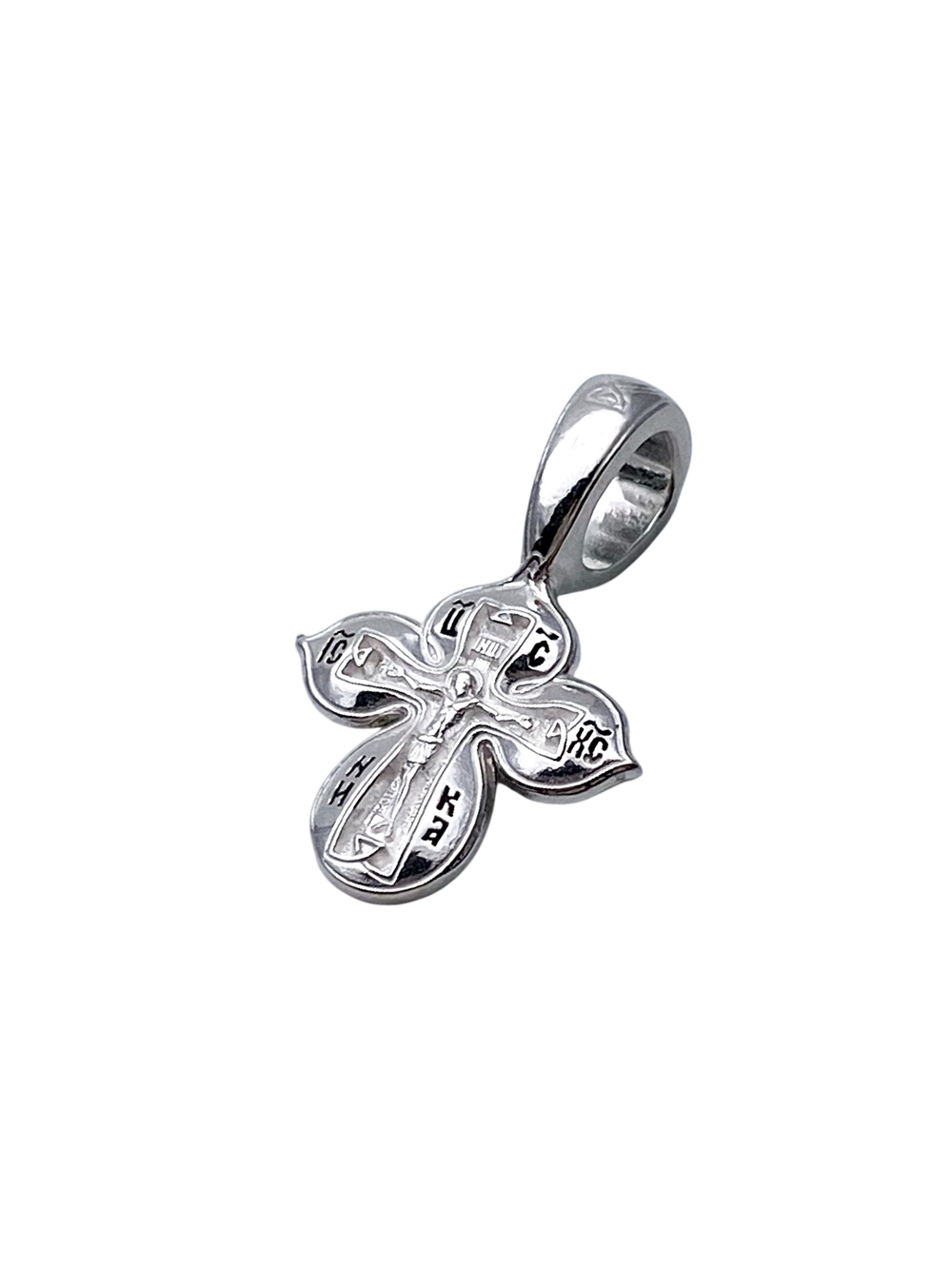 Крест из серебра/Чернение