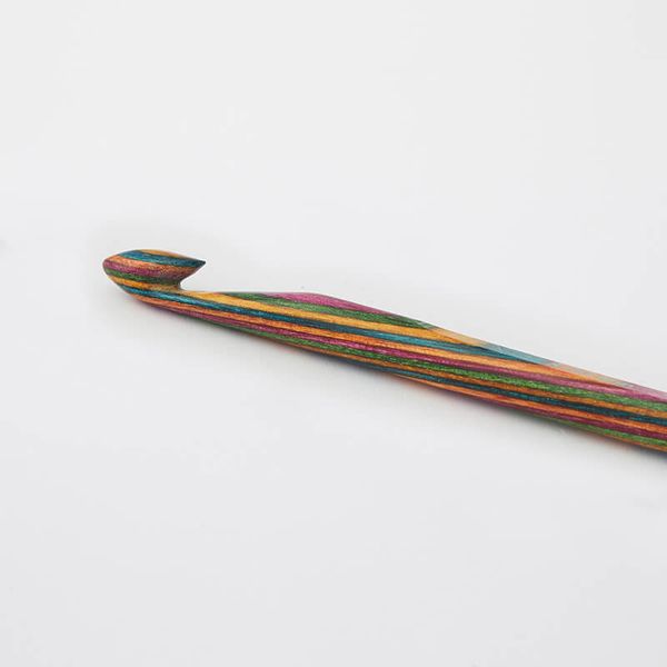 Крючок Knit Pro Symfonie 10 мм, дерево, многоцветный, 20714