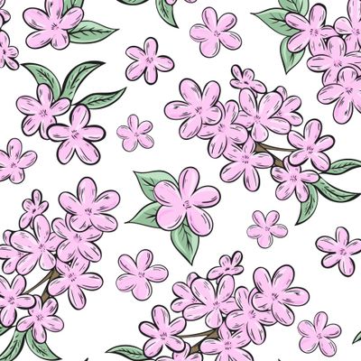 Цветущая яблоня