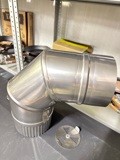 Колено ф110 90гр. AISI304 0.6mm