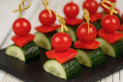 Канапе овощное