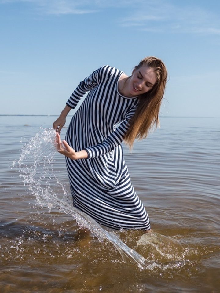 Платье «N.V.» blue-white