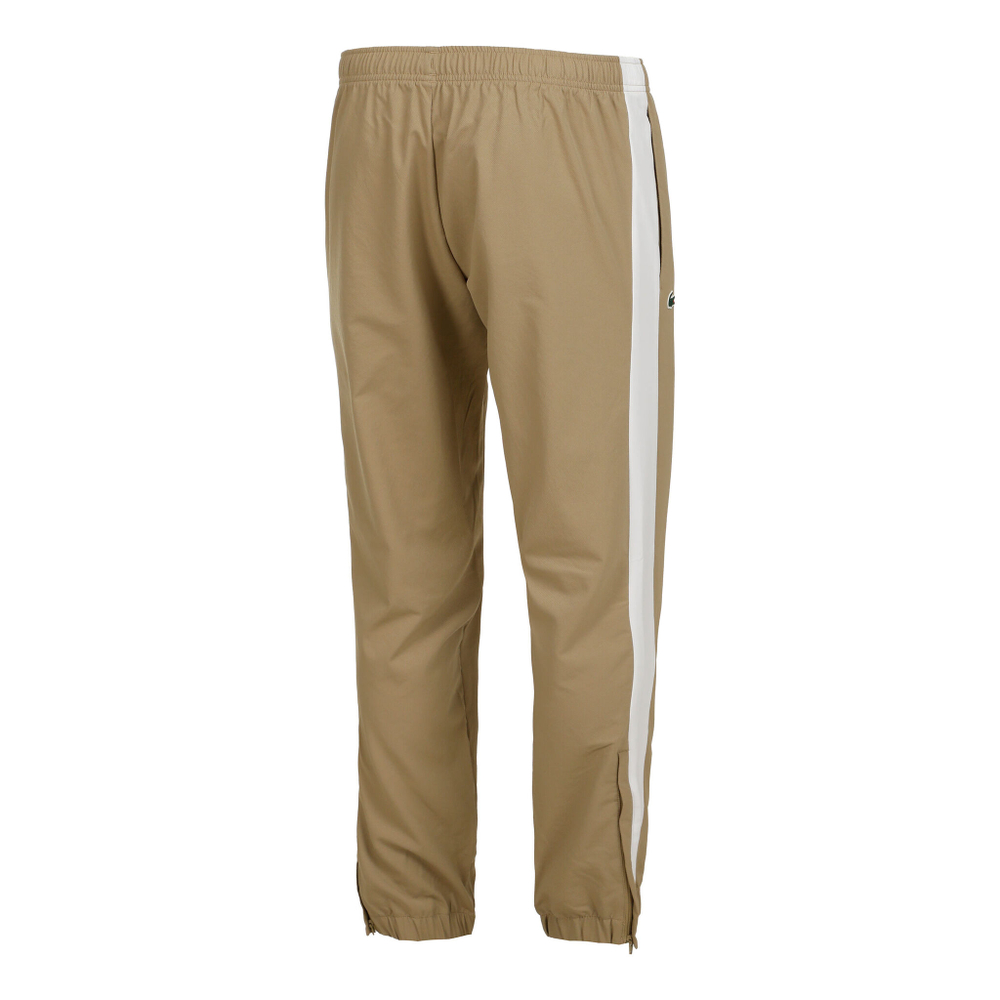 Мужские теннисные Костюмы Lacoste Tracksuit Men - White, Beige